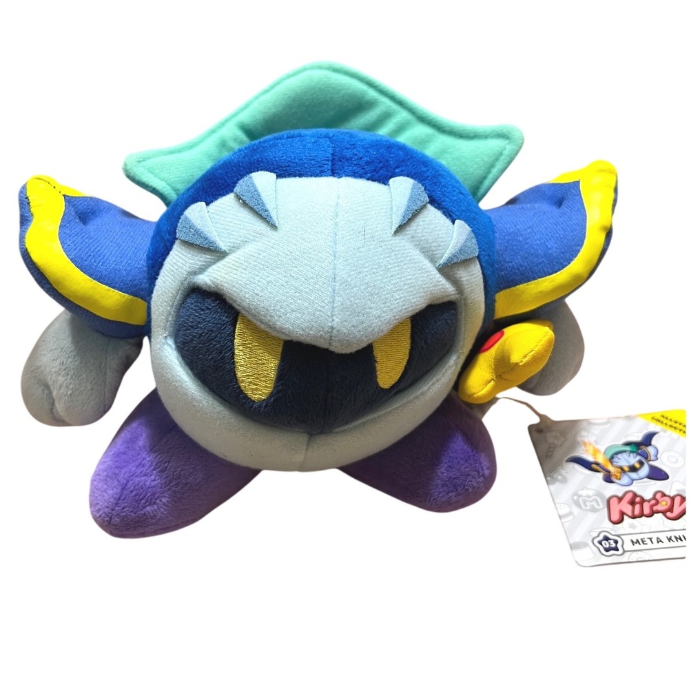 Kirby All Star Collection Meta Knight S Plush Little Buddy Nintendo Toy 03
